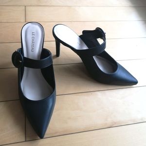 Le Chateau Pointy Toe Mary Jane Mule